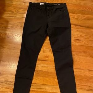 Gap black legging jean